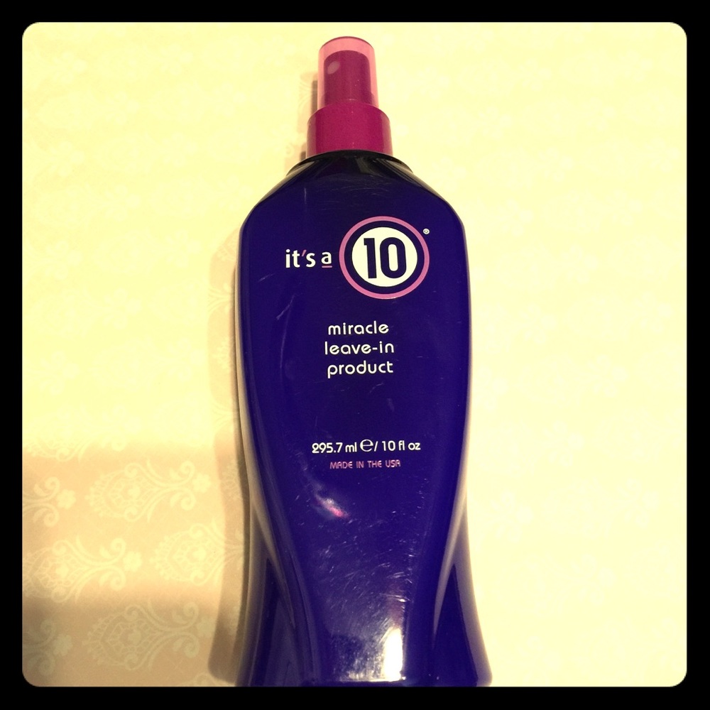 It's a 10 Miracle Leave In product